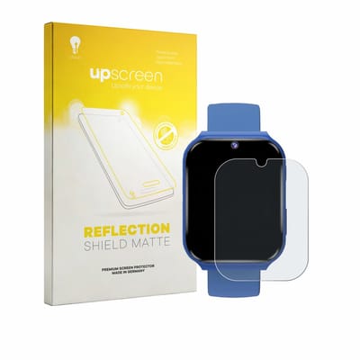 upscreen - Screenprotector voor Tzzulsx Kids Smartwatch 1.83" - Folie Beschermfolie anti glare matte