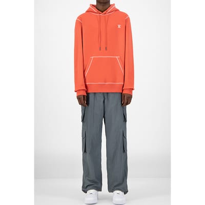 Daily Paper Baked Orange Hoshield Hoody Maat: XS | Hoodies Outlet | Dames | Oranje