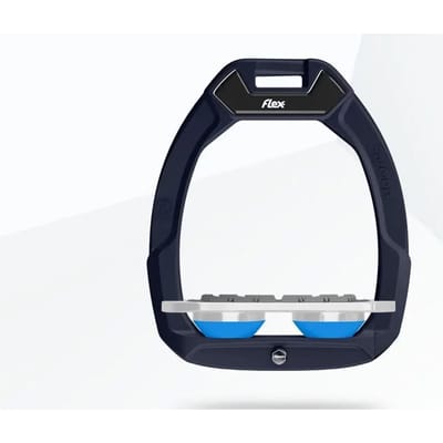 Veiligheidseisen voor paardrijden Plat Grip Bruin/Grijs/Blauw Flex-On Safe-On