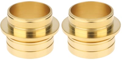 Dailygoods- Schroefdraad Insert 25mm - Messing - Houtdraaien - Craft Projecten - Geheime Compartimenten - Eenvoudige Montage