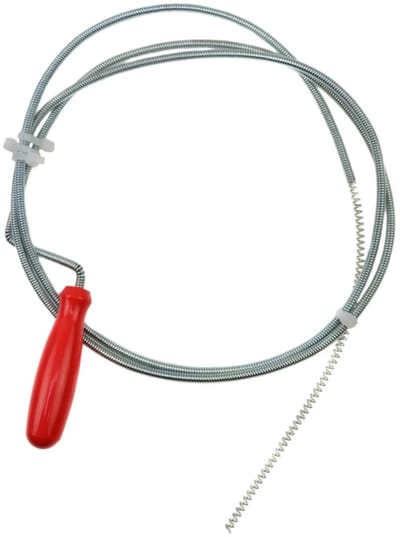 GEKO Flexibele afvoerontstopper - 5 mm diameter - 1,5 m lengte - Voor bochten en blokkades