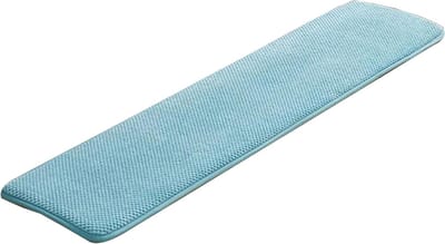Bankkussen - Stoelkussen Zitmat - Comfortabel Zitten - Met Stropdassen - 200 x 50 x 1.5 cm - Blauw