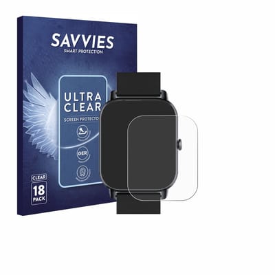 Savvies - Screenprotector voor PEFUPEW P114 1.85" - Folie Beschermfolie transparant 18 Stuks