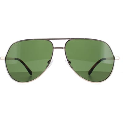 Lunettes de soleil Lacoste L250SE 710 gold solid green