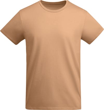 Grieks Oranje 3 pack unisex t-shirts BIO katoen Model Breda merk Roly maat S
