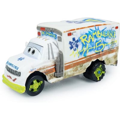 Pixar Cars 1:55 De donderdalcrash Dr. Schade Arvy Legering diecast auto Speelgoed Kinder speelgoed cadeau