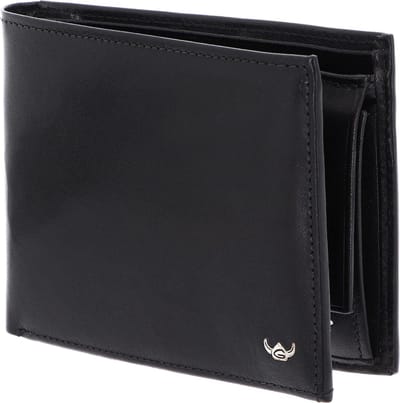 Golden Head Leren portemonnee Colorado RFID Protect Scheintasche 1427 Schwarz zwart