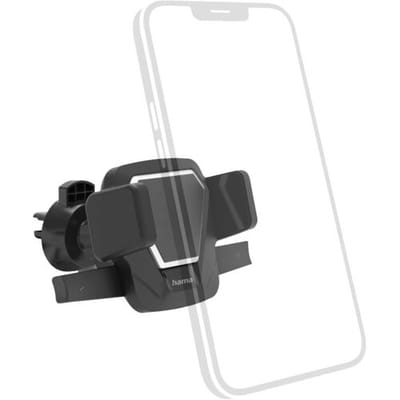 Hama Telefoonhouder voor in de auto 360° draaibaar 55 - 85 mm Bevestigingswijze (auto): Ventilatierooster