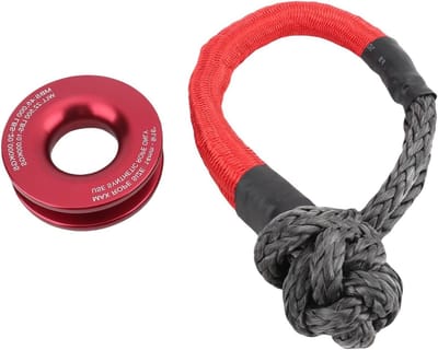 Synthetic Soft Bracket met Winch Ring voor Off-road Recovery, Snatch Rope en Touwsystemen voor ATV, UTV en Trailergebruik