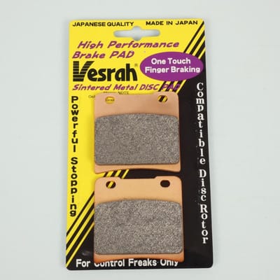 Plaquette de frein Vesrah pour Moto Suzuki 750 GSXR 1985 à 1987 Neuf