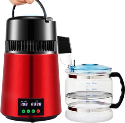 Destilleerapparaat - Waterontharder, Destilleer Ketel en Destilleren - Voor Dagelijks Gebruik, Thuis en Professioneel Gebruik