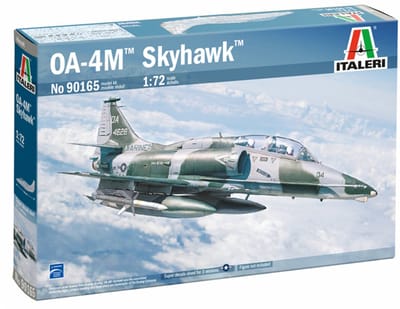 Italeri Modelbouwpakket Militaire voertuigen - 90165 McDonnell Douglas OA-4M Skyhawk II - Amerikaanse Straaljager Plastic - 1:72 - Modelbouw