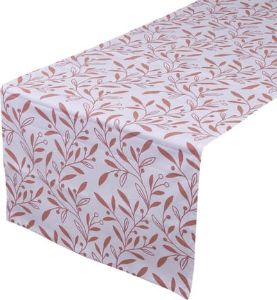 Liberty Tafelloper café bruin 50x140cm
