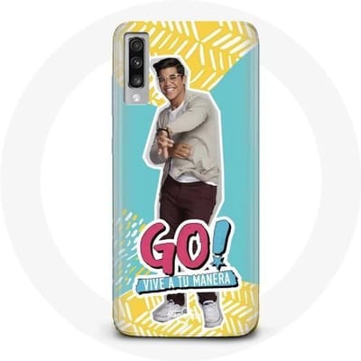 Coque pour Samsung Galaxy A70 Poursuis Tes Rêves Simón Go! Vive a tu manera