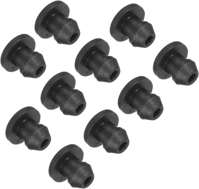Silicone Stopper voor Waterdichte Afsluiting, Rubber Stopper, Blind Stopper, 4.5mm Diameter, Set van 50, Perfect voor DIY Projecten en Verpakking