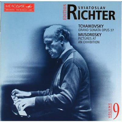 CD SVIATOSLAV RICHTER PYOTR ILYICH TC Grote Sonate Op. 37 Foto's Bij Een 74321294692  1995 Japan Klassiek Gebruikt