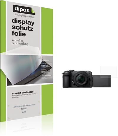 dipos – 4x Matte Beschermfolie geschikt voor Nikon Z30 | Krasbestendige & antireflecterende Screenprotector Ultra-Thin