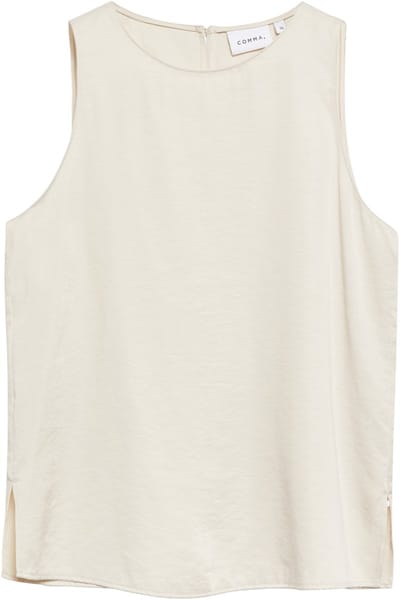 Top fluide in gemengde viscose met délavé effect voor dames COMMA