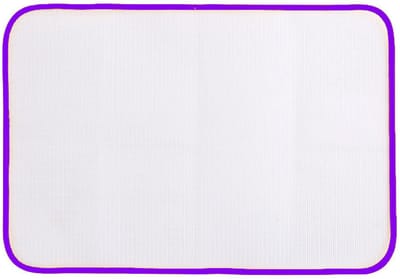 2 Stuks Strijkbeschermdoek – Hittebestendig Strijkmat Mesh voor Kleding – Beschermt Tegen Glans en Brandplekken – Geschikt voor Strijken van Kleding – 40x60 cm – Paars