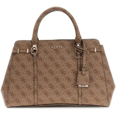 Guess Leona Logo Medium Handtas Dames - Imitatieleer - Print