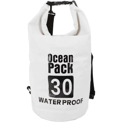 30L Wildzakken Hoge Belastbaarheid Herbruikbaar Heavy Duty PVC Trekkoord Eland Kwartierzakken met wit