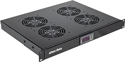 Digitale Thermostaat met 4 Ventilatoren - 1U Rack Bevestiging
