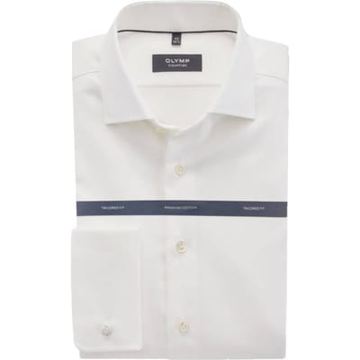 OLYMP Signature Overhemd, Tailored Fit, Signature Kent, Champagne