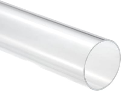 Duidelijke Acryl Buizen 42mm x 45mm voor Aquariums, Waterkoelsystemen en Sanitair - 10 Inch Rigid Plastic Tubing