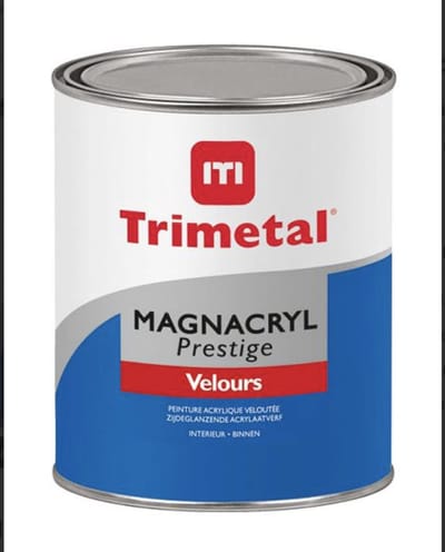 Trimetal Magnacryl Prestige Velours - 5 l - 10 m²/l - Wit - Afwerkingslaag