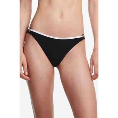 Chantelle Sw Bo. Tanga Black / White Maat: 40 | Bikini's Outlet | Dames | Zwart