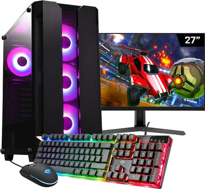 ScreenON - Gaming Set - X105128 - V2 (GamePC.X105128 + 27 Inch Monitor + Toetsenbord + Muis)