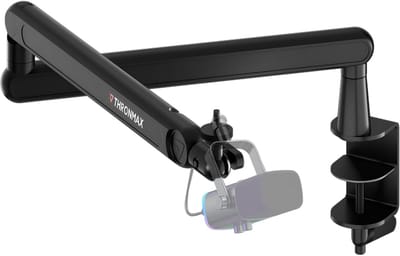 Microfoonarm met Laag Profiel voor Streaming en Podcasting - 360° Draaibaar met Kabelbeheer