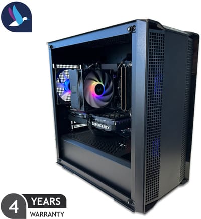 DeepCool VI Gaming PC - Intel Core i7 14700KF - NVIDIA RTX 5070 - 32 GB RAM - 1 TB SSD
