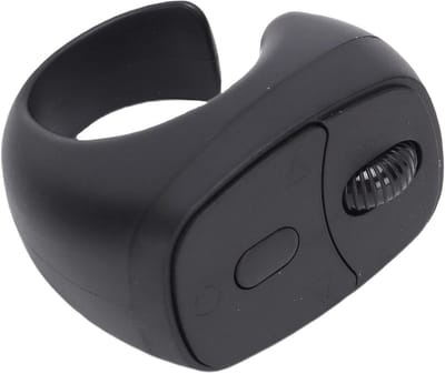 Draadloze Bluetooth Ring Controller met Scrollwiel voor Sociale Media, Oplaadbare Vingerbediening voor Smartphone en Tablet, Ideaal voor Gemakkelijk Scrolling