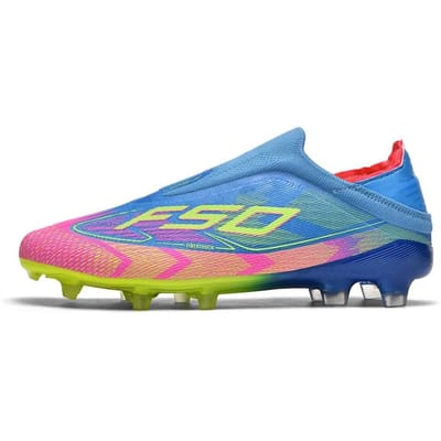 Nieuwe Heren Voetbalschoenen Training TF/FG Buitensport Voetbalschoenen Volwassen Lange Noppen Anti-Slip Noppen Ademend Wedstrijd Comfortabel 37