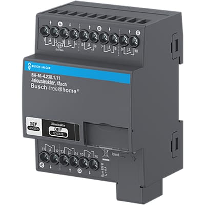 ABB 4-Kanaals 230V Rolgordijn Actuator Voor Free@home - 2CDG510028R0021