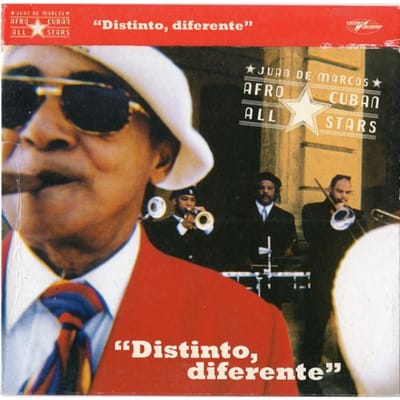 CD AFRO-CUBAN ALL STARS - Distinto, Diferente WCD058 World Circuit 1999 Europa Latijn Gebruikt black