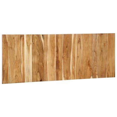 vidaXL - Hoofdbord - 140 - cm - massief - acaciahout