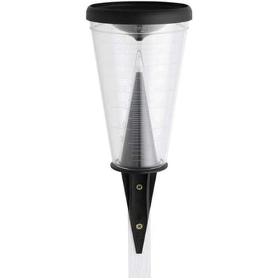TFA Regenmeter/neerslagmeter - analoog - kunststof - 31 cm - zonder stok - buiten/tuin