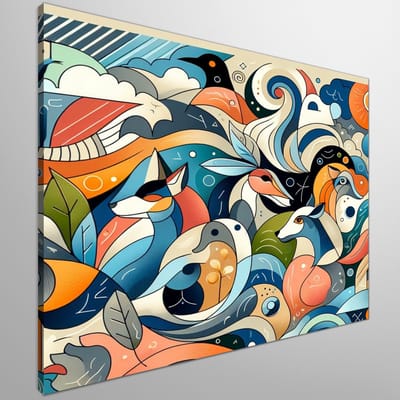 Kunstprint | Wanddecoratie | Canvas | 60 × 60 cm