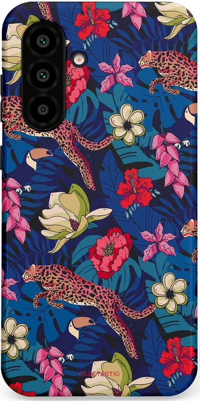 Casetastic Hoesje Geschikt voor Samsung A56 / A36 - Stijlvolle Beschermende Duo-layer Case - Jungle parade