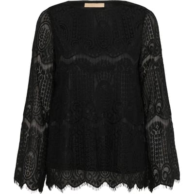 Blouse met lange mouwen CUcroba Regular fit black