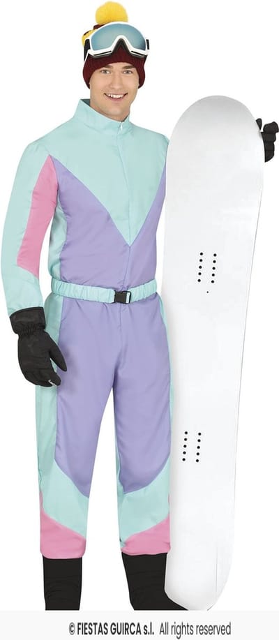 Skipak Jaren 80 Paars / Mint - Man