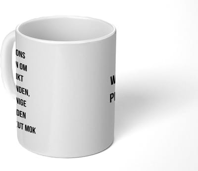 Mok - 275 ML - Koffiebeker geschenk - Mokken - Koffiemok - Koffietassen - Koffietas - Quote - Spreuken - Snor - Theemok - Theemokken groot - Thee tas - Wil jij mijn peter zijn - Meter en Peter vragen - Peetoom cadeau - Metekind - Petekind