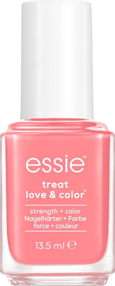 essie - TREAT LOVE & COLOR™ - 161 take 10 - oranje - nagelverharder met calcium & camellia-extract - 13,5 ml