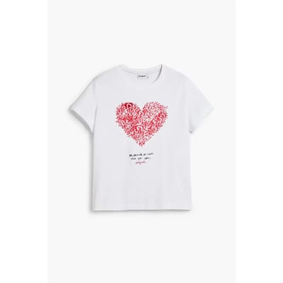 Dames-T-shirt Desigual Cor