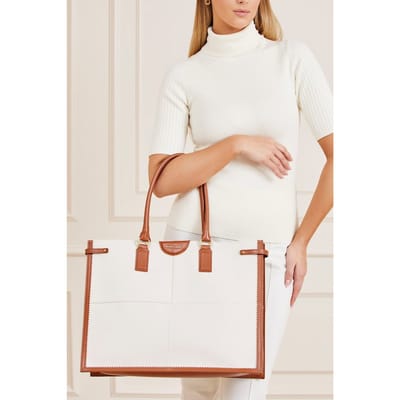 GUESS Marciano By  Stilla Large Tote Natural Taglia: OS | Borse a mano Outlet | Donna