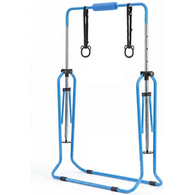 Barres de gymnastique pour enfants, Barre de Kip d'entraînement pliable Capacité 63,5 kg, Barre horizontale de gymnastique réglable en hauteur pour la maison, Équipement d'entraînement pour l'intérieur