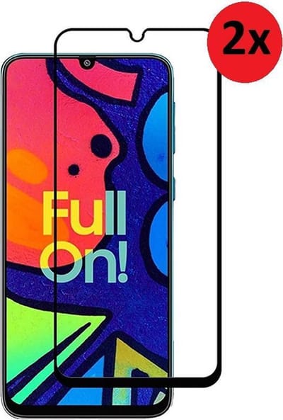 Geschikt voor Samsung Galaxy F62 Full Screenprotector - Samsung Galaxy M62 Screenprotector - Samsung F62 Full Tempered Glass - Samsung M62 Full Tempered Glass 2x