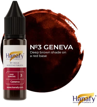 Hanafy Eyelid Pigment No.3 – Geneva by Olga Kostinetskaya